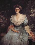 John William Waterhouse Lady Violet Henderson USA oil painting artist